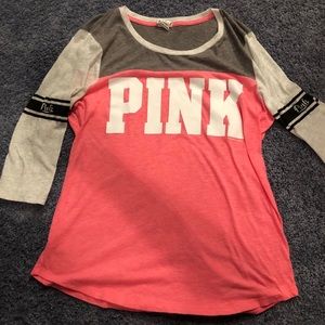 Victoria’s Secret PINK 3/4 Sleeve Tee